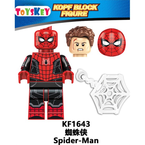 Superhero Steel Spider-Man Green Devil doctor octopus