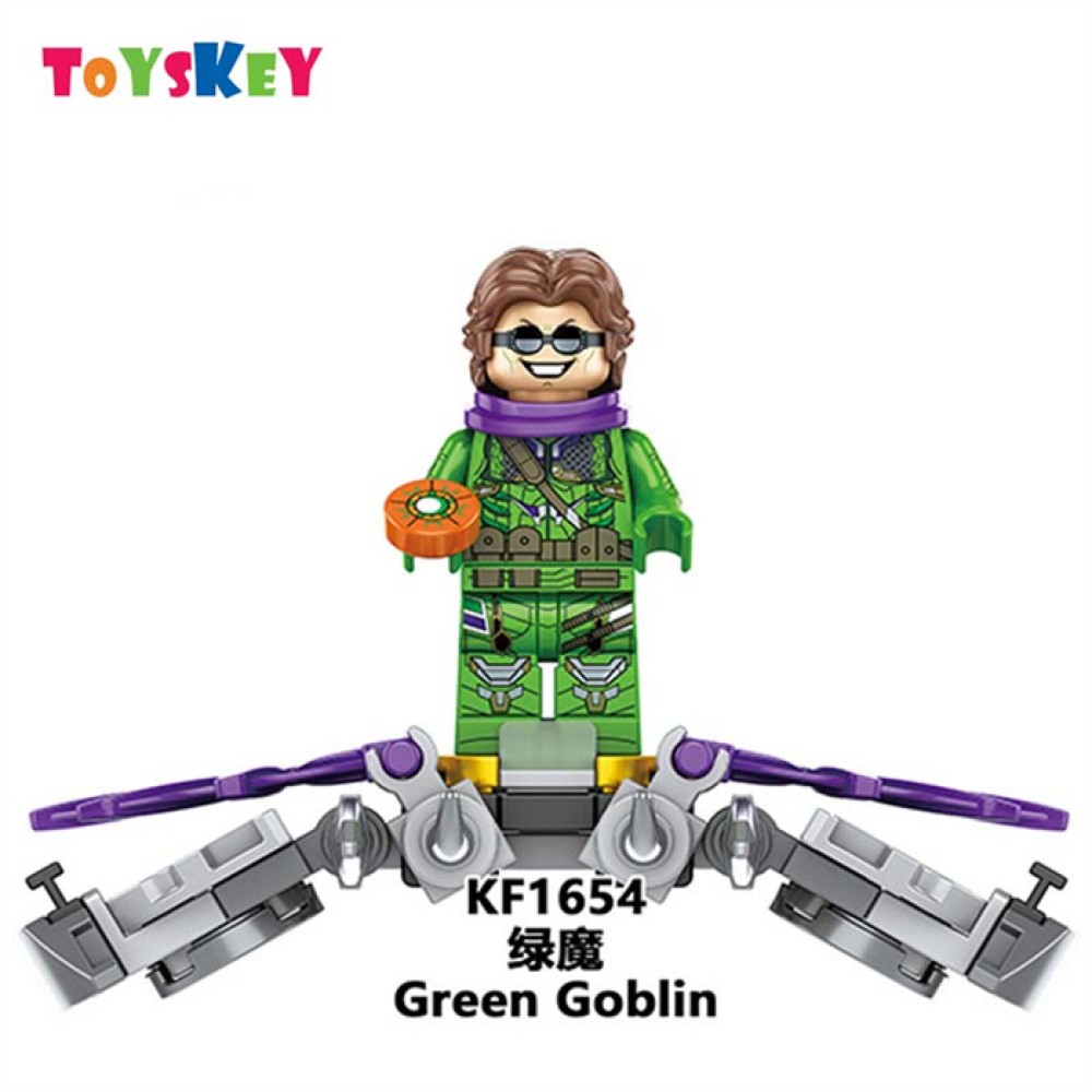 lego minifigure Superhero Green Goblin Dr. Octopus Marvel building block bricks toys lego minifigure Superhero Green Goblin Dr. Octopus Marvel building block bricks toys