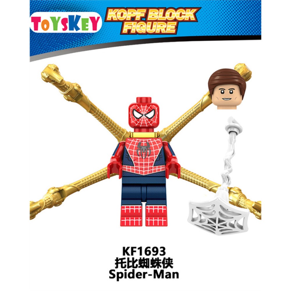 lego minifigure Super hero Toby Spider Man Venom Green Demon Marvel building block bricks toys lego minifigure Super hero Toby Spider Man Venom Green Demon Marvel building block bricks toys