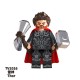 lego minifigure Superhero female panther, Venom, Spiderman, Thor, Iron Man DC building block bricks toys