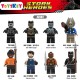 lego minifigure Marvel superheroes Black Panther Marvel building block bricks toys