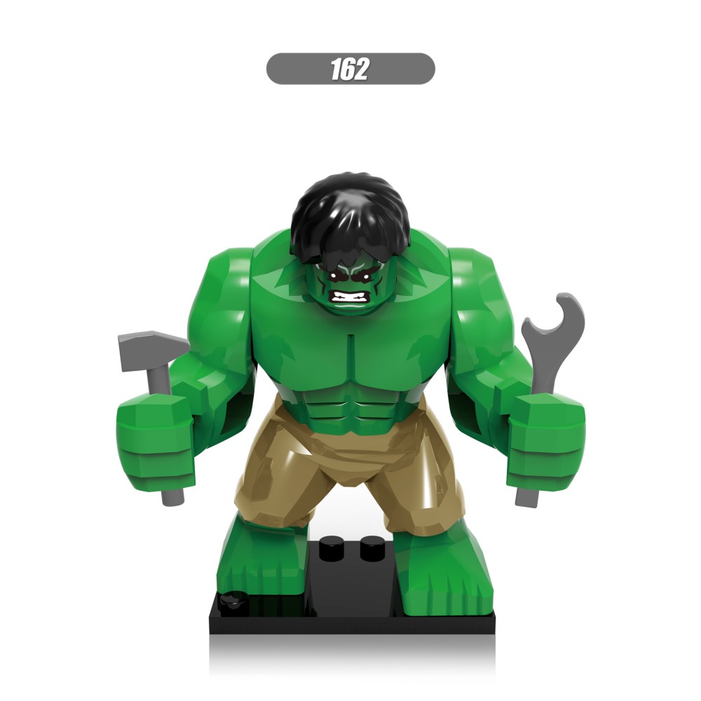lego minifigure Super Hero Hulk Adult Marvel building block bricks toys