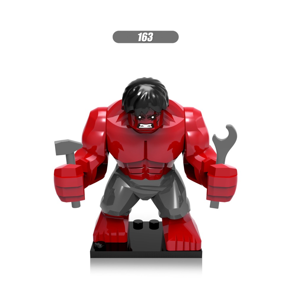 lego minifigure Super Hero Hulk Adult Marvel building block bricks toys