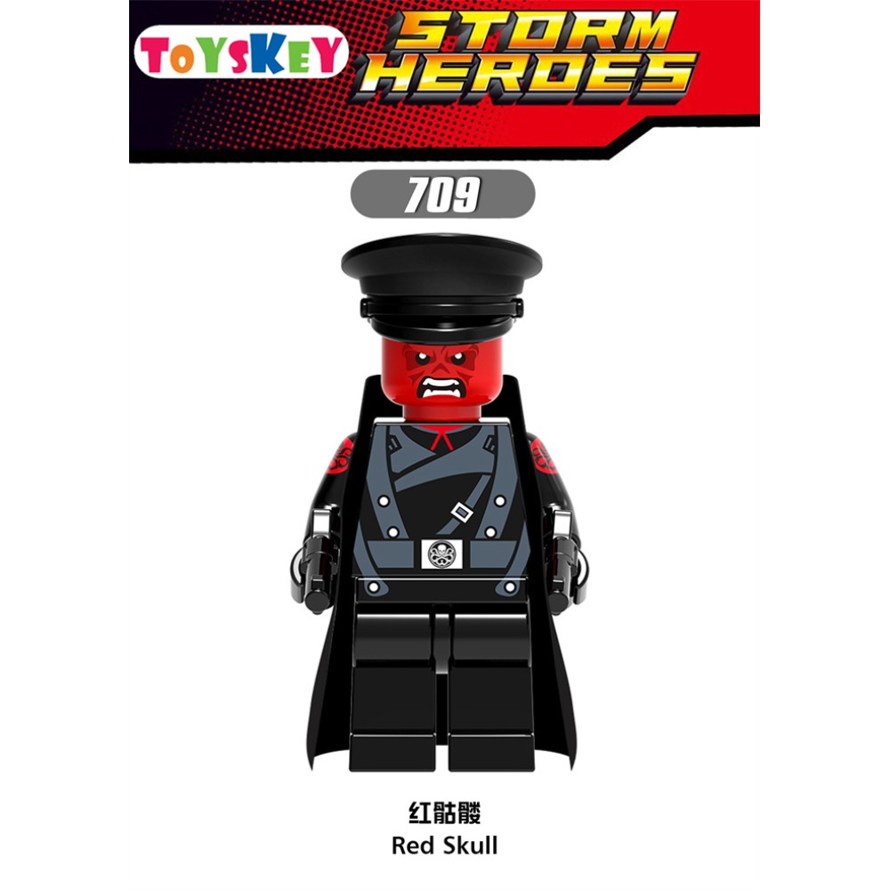 lego minifigure Marvel superhero Super Red Skull Hela Marvel building block bricks toys lego minifigure Marvel superhero Super Red Skull Hela Marvel building block bricks toys