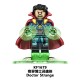 lego minifigure Super Hero Blackening Doctor Gu Yi Mage King Baron Casillas DC building block bricks toys