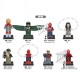 lego minifigure Super Hero Spider Man Returns to School Season Iron Man Vulture Robber Marvel building block bricks toys