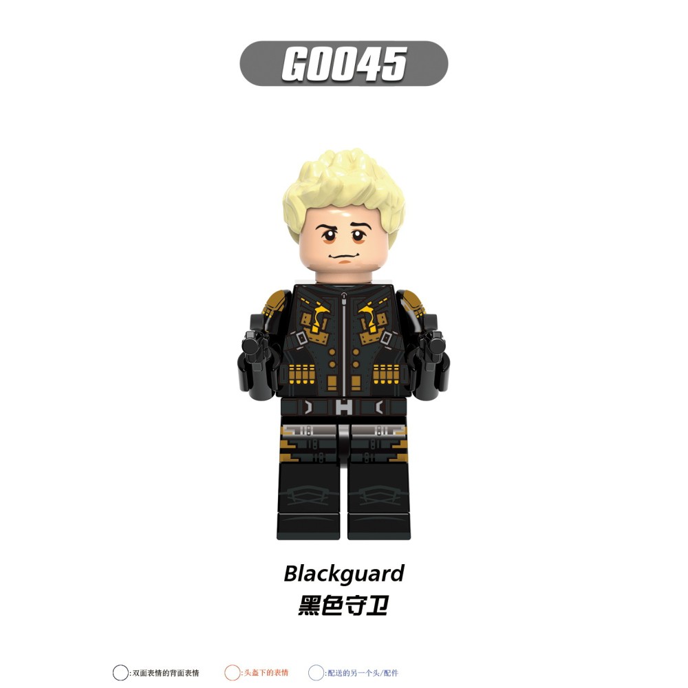 lego minifigure Superhero Thinker, Javelin Polka Dot Man, Black Guard Scholar DC building block bricks toys lego minifigure Superhero Thinker, Javelin Polka Dot Man, Black Guard Scholar DC building block bricks toys