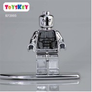 Superhero electroplated silver shadow man foreign trade Superhero electroplated silver shadow man foreign trade