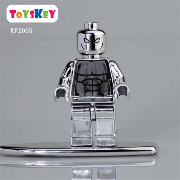 Superhero electroplated silver shadow man foreign trade Superhero electroplated silver shadow man foreign trade