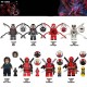 lego minifigure Super Hero Venom Serum Death Attendant Mrs. Chen DC building block bricks toys