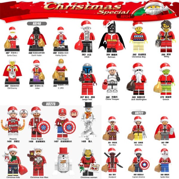 Super hero Christmas Iron Man Wolverine Super hero Christmas Iron Man Wolverine