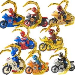 Superhero Cool Spider Man Motorcycle