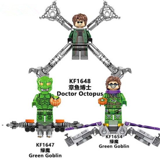 Superhero Green Goblin Dr. Octopus