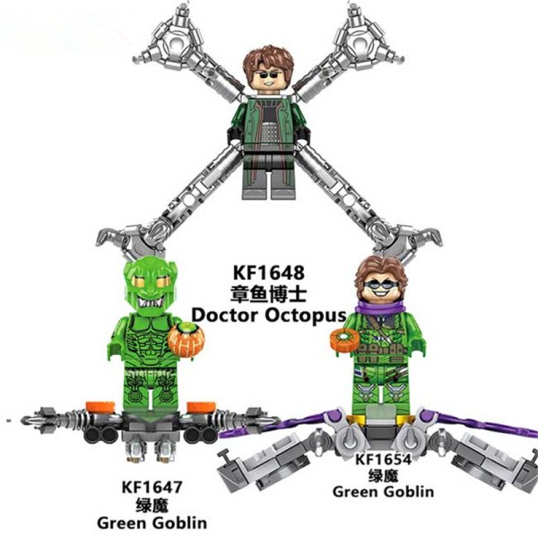 Superhero Green Goblin Dr. Octopus Superhero Green Goblin Dr. Octopus