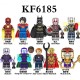 lego minifigure Superhero Superman Ant Man Mordock Adam Star-Lord Flash DC building block bricks toys