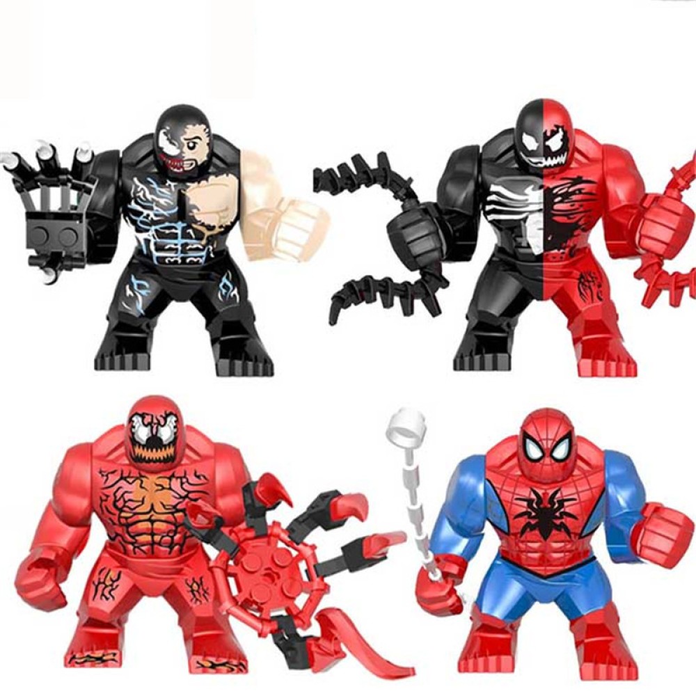 lego minifigure Superhero Venom Slaughter minifigures Marvel building block bricks toys lego minifigure Superhero Venom Slaughter minifigures Marvel building block bricks toys