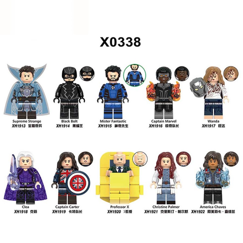 lego minifigure X Man Super hero Black Bat King Carter Captain Wanderley DC building block bricks toys lego minifigure X Man Super hero Black Bat King Carter Captain Wanderley DC building block bricks toys