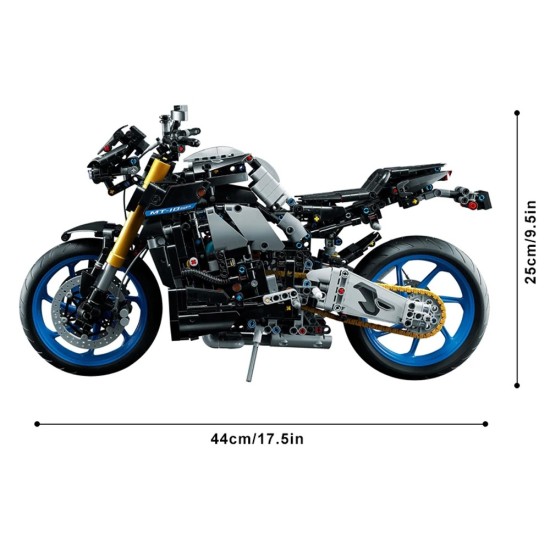 lego minifigure 1478Pcs Technical Moc 42159 Famous Yamahas MT-10 SP Motorcycle Racing Motorbike building block bricks toys